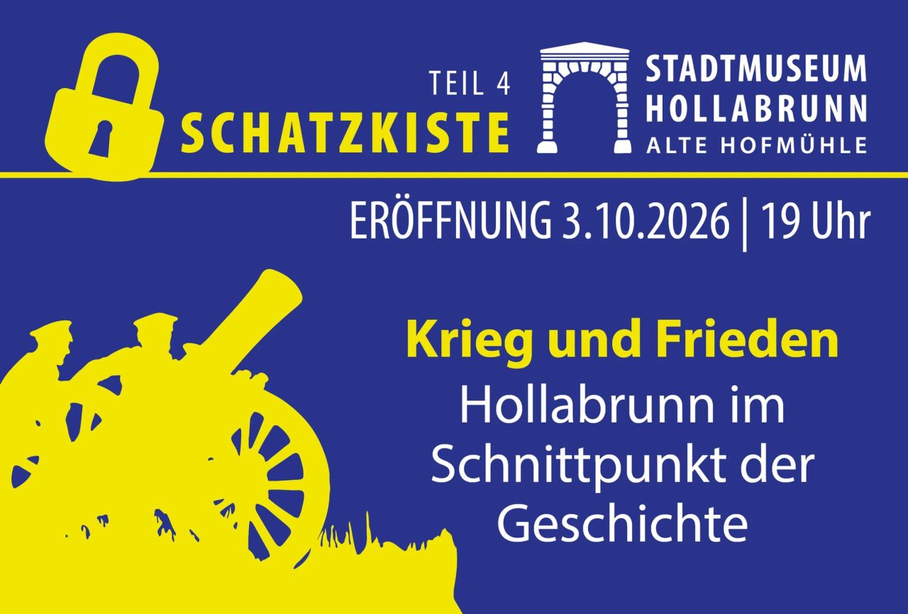 Plakat "Schatzkiste Stadtmuseum Hollabrunn" - Teil 4